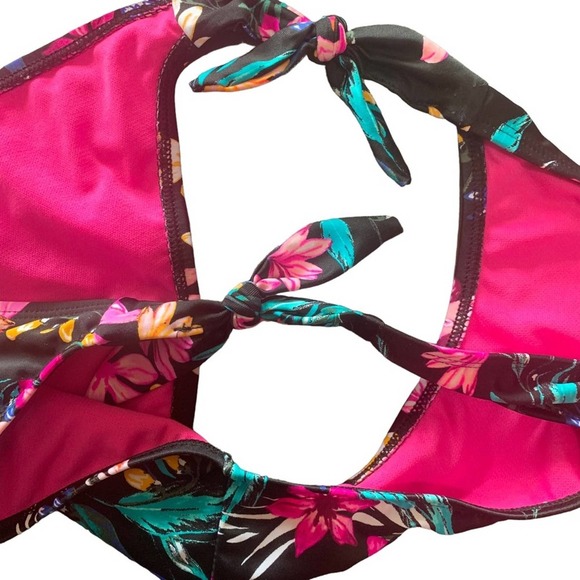 D/DD bikini top | Bikini Sz Medium bottom SET California Waves - Picture 2 of 7